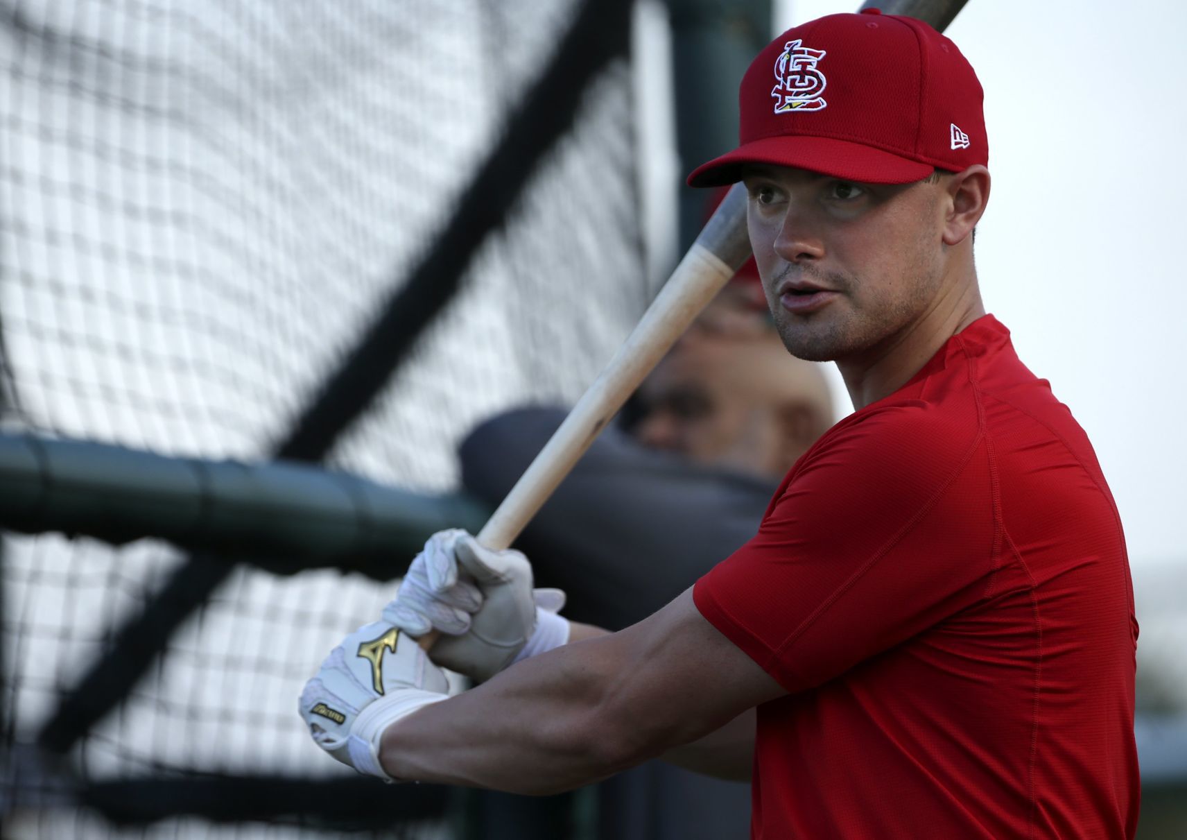 Rain shows during Saturday workout at Spring Training